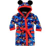 Disney - Robe de Chambre - Mickey Mouse - Garçon - Bleu - 4-5 Ans