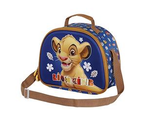 Disney Roi Lion Little Face-Sac à Goûter 3D, Bleu