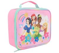 Disney Sac à déjeuner princesse pour filles avec Blanche-Neige, Ariel, Tiana et Raiponce - Isolé, durable, facile à nettoyer, parfait pour l'école et les voyages