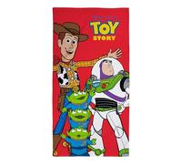 Disney Serviette sous Licence Officielle Toy Story, Ultra-Douce, 100% Coton | Motif « Catching Stars » | Idéale pour la Maison, la Salle de Bain, la Plage et la Piscine | 70 cm x 140 cm