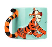 Paladone Grande tasse en céramique Disney en forme de queue de Tigrou - Sous licence officielle Winnie l'ourson - Tasse à café, thé et chocolat chaud - Cadeau de culture pop pour enfants et adultes