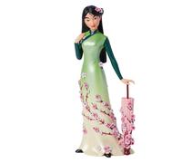 Disney Showcase Collection Botanical Mulan Figurine Figurine, 8.03 inch