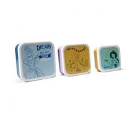 Disney - Snack Boxes Set Of 3 - Princess (lbox3dc04)