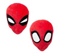 Disney Spiderman Coussin en Forme Officiel | Tête de Spiderman | Coussin en Peluche rembourré | Design Adventure | Parfait pour Chambre ou Gaming