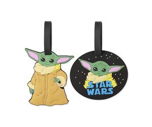 Disney Star Wars Baby Yoda VT700241L.PH Lot de 2 étiquettes à Bagages Multicolore