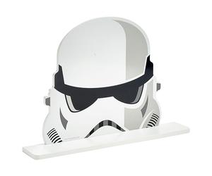 Disney Star Wars Stormtrooper Petite étagère Murale pour Enfants | Étagères flottantes en Bois pour Chambre à Coucher et Salle de Jeux