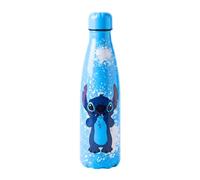 Disney Stitch Bouteille Réutilisable, Bouteille D'eau Design en Acier Inoxydable pour Filles, Bouteille de Voyage, Capacité 500 ml (Bleu)