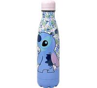 Disney Stitch Bouteille Réutilisable, Design Résistant, Gourde pour Filles, Bouteille D'eau, Gourde Voyage, Capacité 500 ml - Rose D-S-5656-BT