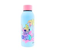 Disney Stitch Bouteille Réutilisable, Impression 3D, Bouteille D'eau en Acier Inoxydable pour Filles, Bouteille de Voyage, Capacité 500 ML