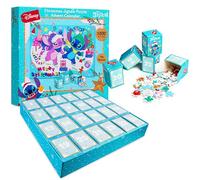 Disney Stitch Calendrier de Avent 2026 Enfant et Adulte, 1000 Pièce Puzzle | 24 Boîte de Jigsaw Puzzle, Compte à Rebours Noel avec Jeu en Famille, Idee Cadeau pour Enfant, Ados et Adulte