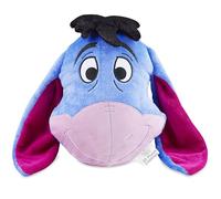 Disney Stitch Coussin Enfant Peluche 3D Canapé ou Lit, Coussins Décoratifs, Décoration Chambre Ado Fille Garçon - Cadeau Enfant (Bleu Eeyore, L39 x W30)