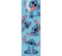 Disney Stitch - Faces - Poster imprimé - Dimensions : 53 x 158 cm