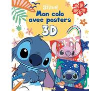 Disney Stitch - Mon colo avec posters 3D - coloriage 5 ans - coloriage poster - poster 3D - coloriage Stitch - coloriage Disney - poster Stitch