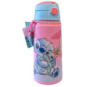 Kids Licensing Disney Gourde en aluminium avec fermeture à clic [600 ml], Stitch