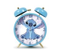 Disney Stitch Réveil de Table de Chevet à Double Sonnerie pour Enfants pour la Maison et la Chambre à Coucher