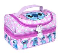Disney Stitch Sac à déjeuner isotherme à plusieurs compartiments et grande | Sac à déjeuner d'école, durable, accessoires assortis vendus séparément
