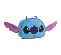 Disney Stitch Sac Isotherme Repas Enfant avec Doublure, Portable Sac Dejeuner pour L'école, Voyages (Bleu)