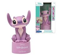 Disney Stitch, Veilleuse Angel avec haut-parleur, Changement de couleur, Lumière douce, Fonctionne à piles, Rose, NS01D1LXB