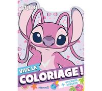 Disney Stitch : Vive le coloriage ! (Angel) : + Stickers offerts