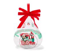 Disney Store Official, Décoration Mickey avec Train de Noël 2026 en Verre | Décoration Mickey en verre avec un train de Noël et détail commémoratif, idéale pour décorer et à offrir