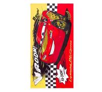 Disney Store Official, Serviette de Plage Flash McQueen, Disney Pixar Cars, Serviette de Plage en Coton Doux à séchage Rapide, Drap de Bain pour Enfants