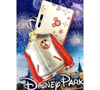Disney Store Ornement Mickey Mouse Veste Universitaire Argent & Rouge 2022