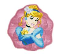 DISNEY - Tapis imprimé Princesse Cendrillon, Disney rose 67x67