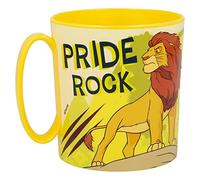 Disney Tasse en plastique adaptée au micro-ondes de Lion King 'Classic' Tasses de petit-déjeuner, non applicable, noir