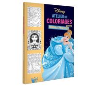 DISNEY TEENS - Atelier de coloriages - Mandalas Princesses et Motifs - Disney Princesses - Walt Disney Company - Hachette Disney - broché - Document jeunesse