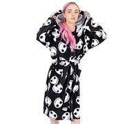 Disney the cauchemar avant Noël robe de chambre Womens Black PJS Peignoir M