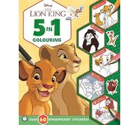 Disney The Lion King: 5 in 1 Colouring: An awesome colouring and sticker adventure