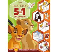 Disney The Lion King: 5 in 1 Colouring: An awesome colouring and sticker adventure