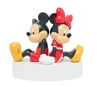 Disney Tirelire Mickey et Minnie Mouse pour enfants/enfants pour la petite enfance - Articles ménagers et décoration pour les fans de Disney Scène de film emblématique H 20 x l 20 x P 13 cm.