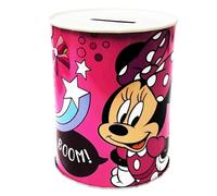 Disney Tirelire Mickey Mouse en métal Étain non ouvert 11 x 8 cm Idée cadeau
