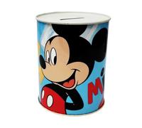 Disney Tirelire Mickey Mouse en métal Étain non ouvert 11 x 8 cm Idée cadeau
