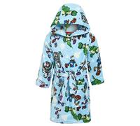 Disney Toy Story 4 Peignoir à capuche en polaire pour garçons et filles - Personnages Buzz, Woody et Forky, bleu, 8 ans