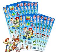 Disney Toy Story Lot de 12 feuilles d'autocollants pour sacs à friandises d'anniversaire pour enfants