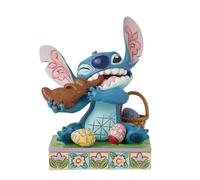 Disney Traditions Stitch Figurine de Pâques Hauteur 13 cm