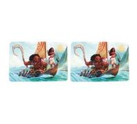 DISNEY VAIANA - Lot de 2 sets de table pour enfants et bébés Bleu G