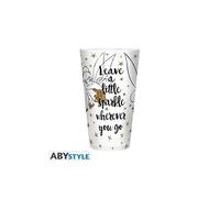DISNEY Verre XXL Peter Pan Clochette Dorée