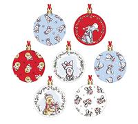 Disney Winnie l'ourson et ses amis Lot de 7 boules de Noël dans une boîte cadeau