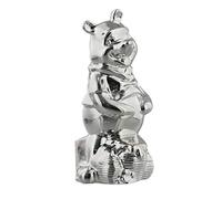 Disney Winnie l'ourson Tirelire Plaqué Argent Hauteur 14,5 cm Longueur 7 cm Largeur 7 cm DI124