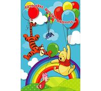 Disney Winnie the Pooh les anniversaires sont comme Ballons. carte d'anniversaire