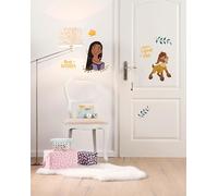 Disney Wish Sticker mural pour chambre d'enfant Motif Best Wishes Rose 50 x 70 cm