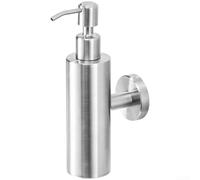Dispenser Cuisine Salle de Bain 470ml Fixe Dispenser Cuisine(Silver) | Acier inoxydable pour premium, résistant à la rouille, design élégant argent , installation pour facile outils