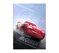 Displate Affiche Métallique Disney Pixar - Cars - Lightning McQueen Speed and Style - Déco Maison Chambre - Cadeau - Decoration Murale Salon Metal Poster 48 cm x 67.5 cm