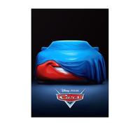 Displate Affiche Métallique Disney Pixar - Cars - Lightning McQueen's Iconic Smile - Déco Maison Chambre - Cadeau - Decoration Murale Salon Metal Poster 32 cm x 45 cm