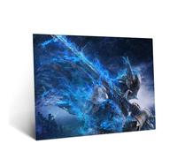 Displate Affiche Métallique Elden Ring - Nightreign - The Wylder - Déco Maison Chambre - Cadeau - Decoration Murale Salon Metal Poster 32 cm x 45 cm