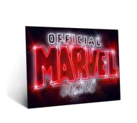 Displate Affiche métallique Marvel Official Comics Taille M | Affiche de décoration murale pour chambre à coucher. Fixation magnétique, montage sans outils.