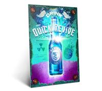 Displate Call of Duty - Poster en Métal Perk-a-Cola Quick Revive pour Chambre - Décoration Murale 32 x 45 cm